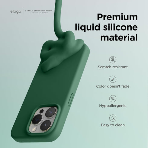 elago iPhone 15 Pro MAX Case Liquid Silicone